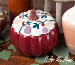 Pensacola Color Me Mine Fall Pumpkin Box 