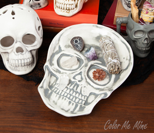 Pensacola Color Me Mine Vintage Skull Plate