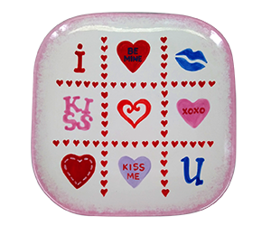 Pensacola Color Me Mine Valentine's Tic Tac Toe