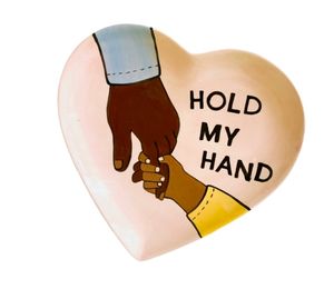 Pensacola Color Me Mine Hold My Hand Plate