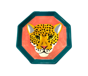 Pensacola Color Me Mine Jaguar Octagon Plate