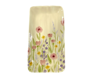 Pensacola Color Me Mine Fall Floral Platter