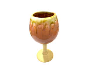 Pensacola Color Me Mine Fall Wine Glass