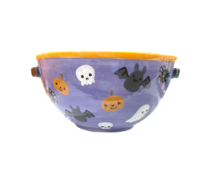 Pensacola Color Me Mine Halloween Candy Bowl