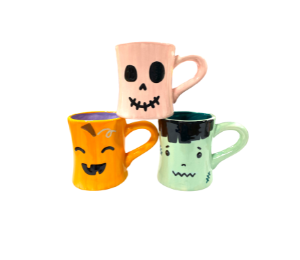 Pensacola Color Me Mine Halloween Mini Mugs