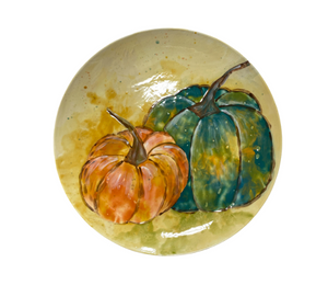 Pensacola Color Me Mine Fall Watercolor Plate