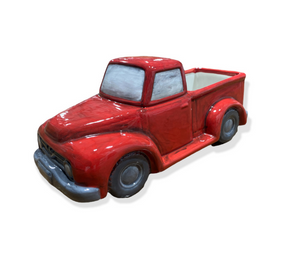 Pensacola Color Me Mine Antiqued Red Truck