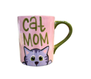 Pensacola Color Me Mine Cat Mom Mug