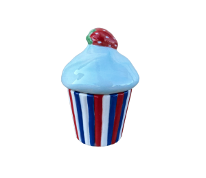 Pensacola Color Me Mine Patriotic Cupcake