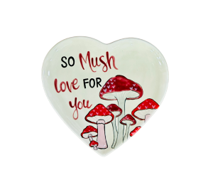 Pensacola Color Me Mine Mush Love Plate