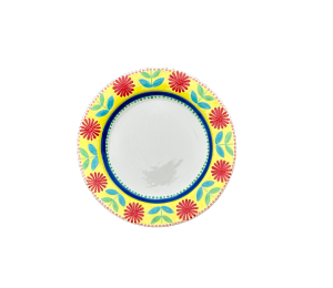 Pensacola Color Me Mine Floral Charger Plate