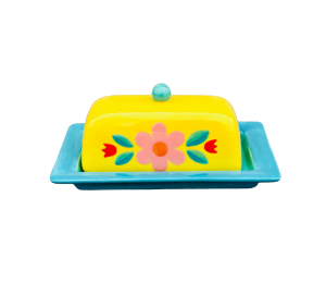 Pensacola Color Me Mine Retro Butter Dish