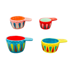 Pensacola Color Me Mine Retro Measuring Cups