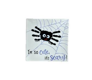 Pensacola Color Me Mine Spider Plate