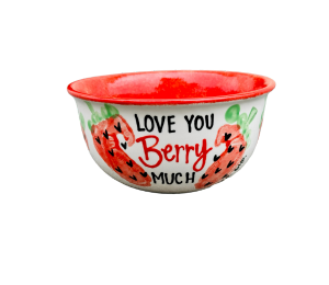 Pensacola Color Me Mine Berry Love Bowl