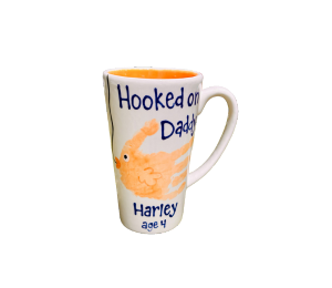 Pensacola Color Me Mine Hooked on Dad Mug