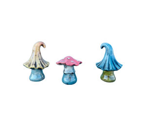 Pensacola Color Me Mine Rustic Mushroom Trio