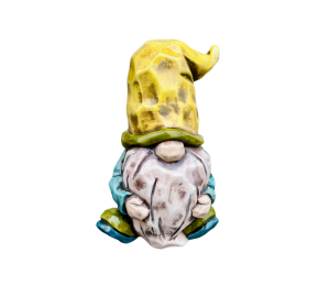 Pensacola Color Me Mine Wood Carved Gnome