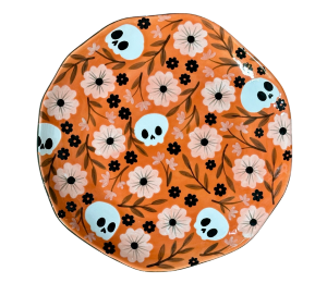 Pensacola Color Me Mine Freaky Dinner Plate