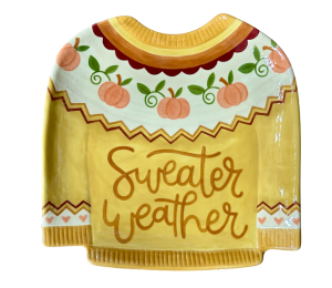 Pensacola Color Me Mine Sweater Weather Plate